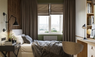 Căn hộ 83m² dù hạn chế tối đa màu sắc nhưng vẫn quyến rũ vô cùng