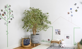 Trang trí nhà bằng băng dính Washi, ý tưởng trang trí sáng tạo mà rẻ tiền