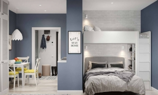 Chỉ vỏn vẹn 29m² nhưng căn hộ vẫn đẹp ngất ngây nhờ giải pháp thiết kế thông minh