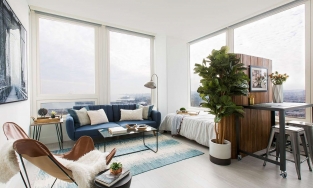 4 giải pháp thông minh giúp tạo sự riêng tư cho phòng ngủ trong căn hộ studio