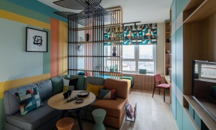 Sử dụng kệ mở làm vách ngăn phân vùng: Ý tưởng thông minh cho những căn hộ nhỏ