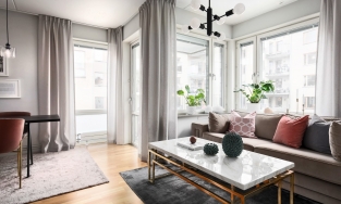 Thảm trải sàn đơn sắc gam màu trung tính: Tưởng không sang mà lại sang không tưởng!