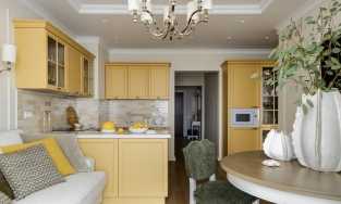 Căn hộ 55m² của cặp vợ chồng trung niên rất dễ ứng dụng cho nhà Việt