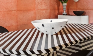 Họa tiết kẻ sọc trong trang trí nội thất: Những ý tưởng sáng tạo cho không gian đẹp 'hút mắt'