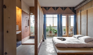 'Hô biến' xưởng công nghiệp cũ thành căn hộ cá tính với nét đẹp thô mộc