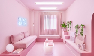 Căn hộ 55m² ấn tượng khi kết hợp tới 12 sắc thái của gam màu hồng 