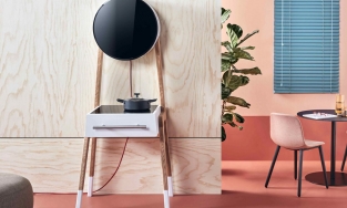 Cucinotta -'phòng bếp di động' tí hon nhưng tiện nghi và linh hoạt miễn bàn