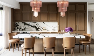 Trang trí bếp bắng đá: Cách để không gian nấu nướng thêm sang chảnh