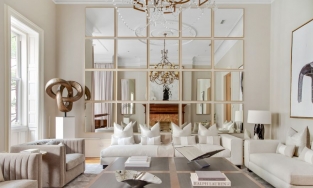 Gương khổ lớn cao sát tường: Bí kíp trang trí nội thất cho nhà sang, đẹp