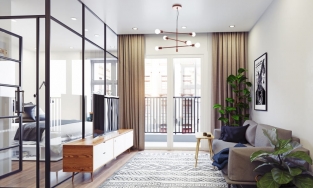 Vách ngăn bằng kính: Ưu và nhược điểm cần biết trước khi lựa chọn để phân vùng không gian sống