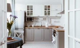 Căn hộ studio 36m² tươi sáng, nội thất sang trọng của cô nàng độc thân