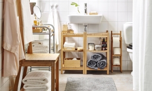 6 ý tưởng lưu trữ khăn tắm để phòng tắm vừa gọn gàng vừa sạch đẹp