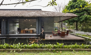 Am House: Biệt thự nhà vườn xanh mướt tại Long An với nét kiến trúc đặc trưng miền Tây Nam Bộ