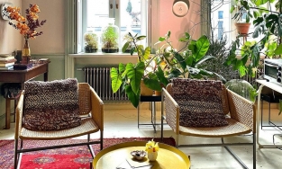 Căn hộ nhỏ xinh ngập tràn sắc hoa tươi của 2 ông chủ cửa hàng hoa tại Ba Lan