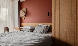 Màu đất nung: Ý tưởng trang trí nội thất cho phòng ngủ ấm áp khi trời vào Thu