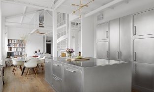 Những ý tưởng thiết kế nhà đẹp và hiện đại bằng thép không gỉ