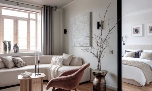 Cải tạo căn hộ 49m² hơn 60 năm tuổi trở thành 'ốc đảo' yên tĩnh, hài hòa