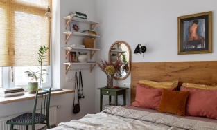 Căn hộ 65m² trẻ trung, góc nào cũng nên thơ do 'chính chủ' tự thiết kế