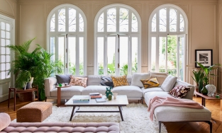 Sofa màu trắng, mẫu sofa mang đến sự sang trọng, tinh tế cho phòng khách 