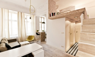 Căn hộ 29m² 'nhỏ nhưng có võ', thiết kế thông minh của anh chàng độc thân