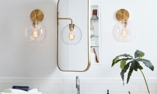 4 xu hướng thiết kế nội thất hiện đại giúp phòng tắm nhỏ được tiện nghi, rộng rãi