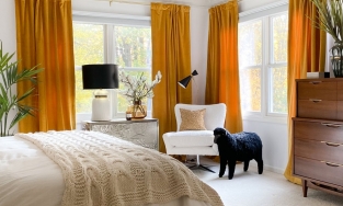 Rèm nhung: Cách làm mới nhà sang trọng, đầy cảm hứng cho mùa Thu - Đông 