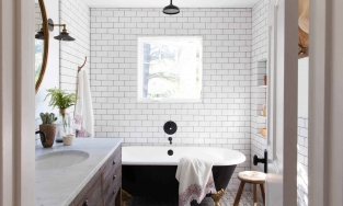 4 ý tưởng thiết kế nội thất hữu ích cho phòng tắm nhỏ tiện nghi, thoải mái