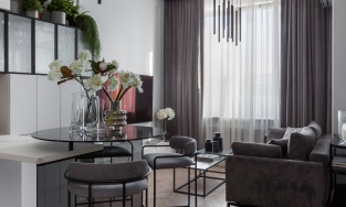 Căn hộ 47m² trắng xám sang trọng, ấm cúng của nữ sinh viên: Ai bảo sinh viên là khổ!