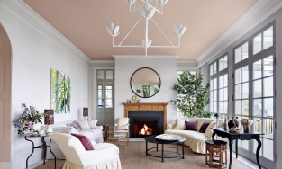 Trang trí trần nhà: Những ý tưởng cho 'bức tường thứ 5' thật phong cách