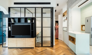 Căn hộ phong cách Scandinavian không bao giờ lỗi mốt nhờ gam màu trắng đen