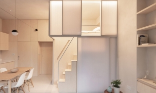 Căn hộ mini 29m² tại London với phòng ngủ thiết kế như chiếc 'đèn lồng' thu hút