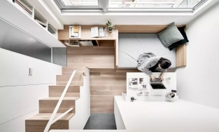 Căn hộ siêu nhỏ với diện tích 17,6m² của cô nàng độc thân tại Đài Loan 