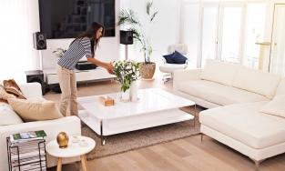 Nhà sạch thì mát, phòng khách muốn gọn và đẹp, hãy duy trì 5 điều sau