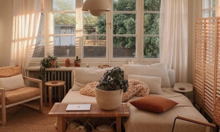 Thăm căn hộ 'bên ngoài lộng gió, bên trong ấm áp' của nàng độc thân tại Thâm Quyến