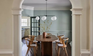 Những phòng ăn tuyệt đẹp nhờ dùng gam màu xanh lam để trang trí nội thất