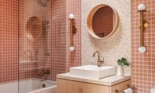 Những ý tưởng trang trí tường phòng tắm sang chảnh, thu hút ngay từ ánh nhìn đầu tiên