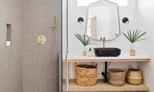 10 ý tưởng hiệu quả để biến phòng tắm nhỏ thành một 'ốc đảo' sang trọng