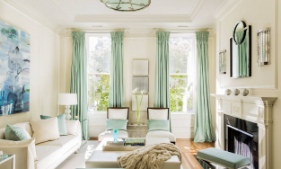 Nội thất sắc xanh bạc hà: Ý tưởng trang trí nhà mùa Xuân mới mẻ và tươi sáng