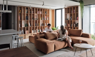 Căn hộ mang phong cách Á - Âu ấn tượng của cặp đôi vượt qua hơn 8500km để thành vợ chồng