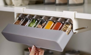 8 thiết kế lưu trữ các loại lọ đựng gia vị cho phòng bếp luôn gọn đẹp