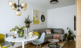 Căn hộ cho thuê vỏn vẹn 36m² nhưng cực kỳ xinh xắn, được “chốt đơn” trong vòng một nốt nhạc