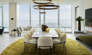 Đèn tròn: Thiết kế đèn chiếu sáng thể hiện sự 'viên mãn' và tăng tính thẩm mỹ cho không gian