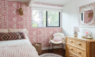 10 phòng ngủ màu hồng xinh mà không sến, rất hợp với những cô nàng ngọt ngào