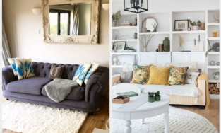 Màn lột xác 'xuất thần' của phòng khách từ tẻ nhạt bị bỏ quên lâu ngày