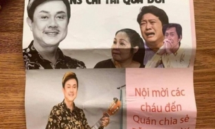 Quán ăn lợi dụng sự ra đi của nghệ sĩ Chí Tài để quảng cáo 'bẩn'
