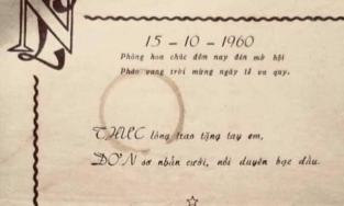 Ấn tượng với thực đơn tiệc cưới thời xưa: Vừa lịch sự vừa 'tình' như thơ ca