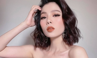 Rộ tin đồn Lệ Quyên mang thai với tình trẻ khi lộ vòng 2 