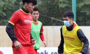 Hình ảnh đến là khổ của thầy trò của ông Park Hang Seo do dịch bệnh Covid-19