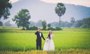 Hút hồn với phong cách chụp ảnh cưới đồng quê thơ mộng, lãng mạn