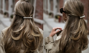 Là tín đồ của ngọc trai thì không nên bỏ qua những chiếc kẹp tóc nhỏ nhưng có võ với những phối đồ này